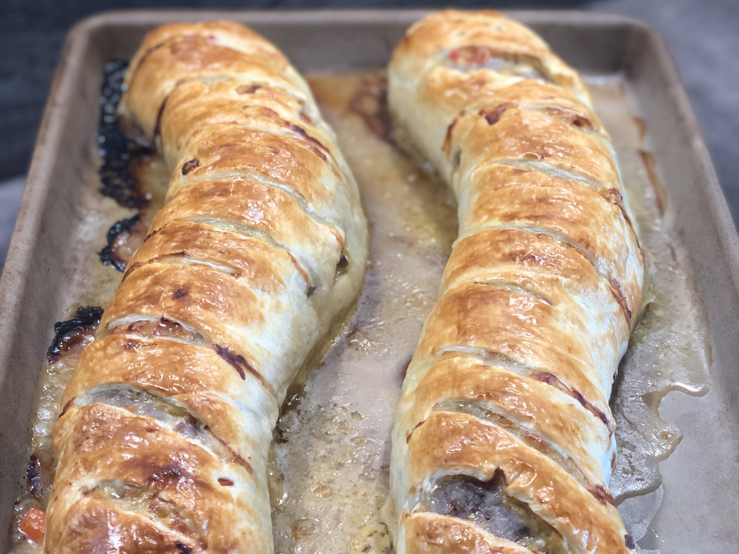 hackfleisch im blätterteig pampered chef